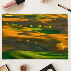 Landscape Usa Nature Washington State Trees Field Palouse Cosmetic Bag (xxl) by Bakwanart