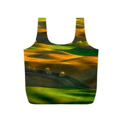 Landscape Usa Nature Washington State Trees Field Palouse Full Print Recycle Bag (s) by Bakwanart