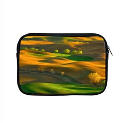 Landscape Usa Nature Washington State Trees Field Palouse Apple Macbook Pro 15  Zipper Case by Bakwanart