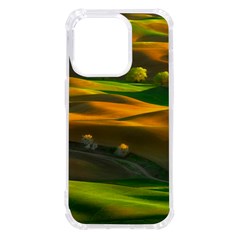 Landscape Usa Nature Washington State Trees Field Palouse Iphone 14 Pro Tpu Uv Print Case by Bakwanart