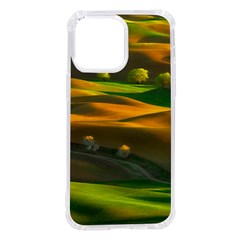 Landscape Usa Nature Washington State Trees Field Palouse Iphone 14 Pro Max Tpu Uv Print Case