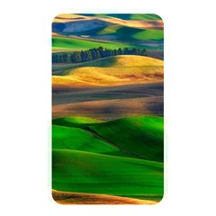 Grassland Nature Palouse Green Field Hill Sky Butte Memory Card Reader (rectangular) by Bakwanart