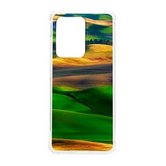 Grassland Nature Palouse Green Field Hill Sky Butte Samsung Galaxy S20 Ultra 6 9 Inch Tpu Uv Case by Bakwanart