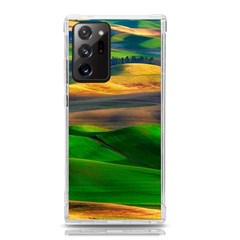 Grassland Nature Palouse Green Field Hill Sky Butte Samsung Galaxy Note 20 Ultra Tpu Uv Case by Bakwanart