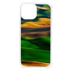 Grassland Nature Palouse Green Field Hill Sky Butte Iphone 13 Mini Tpu Uv Print Case