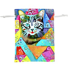 Kitten Cat Pet Animal Adorable Fluffy Cute Kitty Lightweight Drawstring Pouch (xl) by 99art