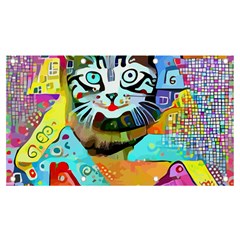 Kitten Cat Pet Animal Adorable Fluffy Cute Kitty Banner And Sign 7  X 4  by 99art