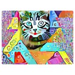 Kitten Cat Pet Animal Adorable Fluffy Cute Kitty Two Sides Premium Plush Fleece Blanket (Extra Small) 40 x30  Blanket Front