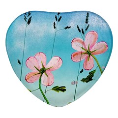 Leroyjacks Heart Glass Fridge Magnet (4 Pack)