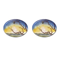 1 (202) Cufflinks (oval)