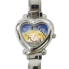 1 (202) Heart Italian Charm Watch