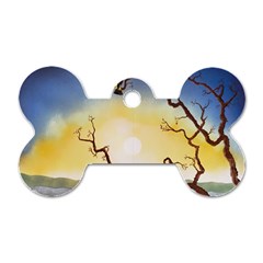 1 (202) Dog Tag Bone (two Sides)