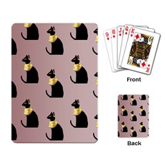 Cat Egyptian Ancient Statue Egypt Culture Animals Playing Cards Single Design (rectangle) by 99art