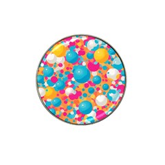 Circles Art Seamless Repeat Bright Colors Colorful Hat Clip Ball Marker