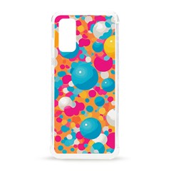 Circles Art Seamless Repeat Bright Colors Colorful Samsung Galaxy S20 6 2 Inch Tpu Uv Case