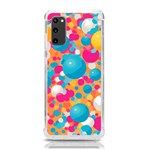 Circles Art Seamless Repeat Bright Colors Colorful Samsung Galaxy S20 6.2 Inch TPU UV Case Front