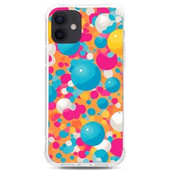 Circles Art Seamless Repeat Bright Colors Colorful Iphone 12/12 Pro Tpu Uv Print Case by 99art