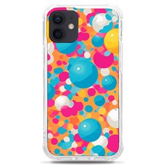 Circles Art Seamless Repeat Bright Colors Colorful Iphone 12 Mini Tpu Uv Print Case	 by 99art