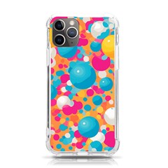 Circles Art Seamless Repeat Bright Colors Colorful Iphone 11 Pro 5 8 Inch Tpu Uv Print Case by 99art