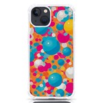 Circles Art Seamless Repeat Bright Colors Colorful iPhone 13 TPU UV Print Case Front