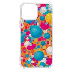 Circles Art Seamless Repeat Bright Colors Colorful Iphone 13 Pro Max Tpu Uv Print Case