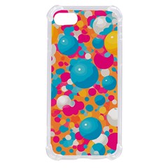 Circles Art Seamless Repeat Bright Colors Colorful Iphone Se