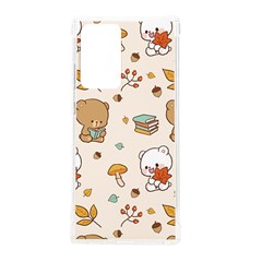 Bear Cartoon Background Pattern Seamless Animal Samsung Galaxy Note 20 Ultra Tpu Uv Case by 99art