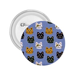 Cat Cat Background Animals Little Cat Pets Kittens 2 25  Buttons by 99art