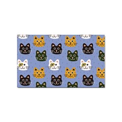 Cat Cat Background Animals Little Cat Pets Kittens Sticker Rectangular (100 Pack) by 99art