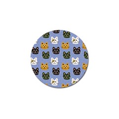 Cat Cat Background Animals Little Cat Pets Kittens Golf Ball Marker by 99art