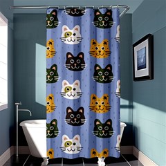 Cat Cat Background Animals Little Cat Pets Kittens Shower Curtain 36  X 72  (stall)  by 99art