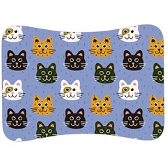 Cat Cat Background Animals Little Cat Pets Kittens Velour Seat Head Rest Cushion by 99art