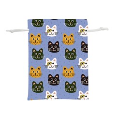 Cat Cat Background Animals Little Cat Pets Kittens Lightweight Drawstring Pouch (m) by 99art