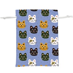 Cat Cat Background Animals Little Cat Pets Kittens Lightweight Drawstring Pouch (xl) by 99art