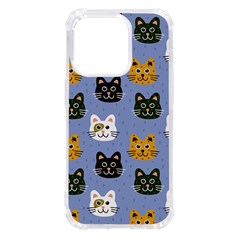 Cat Cat Background Animals Little Cat Pets Kittens Iphone 14 Pro Tpu Uv Print Case by 99art