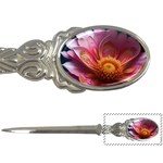 Pink Flowers Petals Blossoms Blooms Art Letter Opener Front