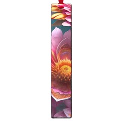 Pink Flowers Petals Blossoms Blooms Art Large Book Marks by 99art