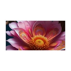 Pink Flowers Petals Blossoms Blooms Art Yoga Headband by 99art