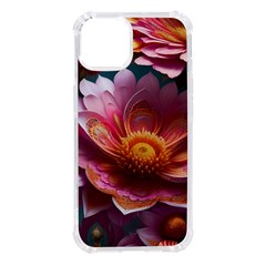 Pink Flowers Petals Blossoms Blooms Art Iphone 14 Tpu Uv Print Case by 99art