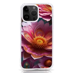 Pink Flowers Petals Blossoms Blooms Art Iphone 14 Pro Max Tpu Uv Print Case by 99art