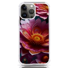 Pink Flowers Petals Blossoms Blooms Art Iphone 13 Pro Max Tpu Uv Print Case by 99art