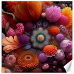 Flower Blossoms Petals Blooms Canvas 12  x 12  11.4 x11.56  Canvas - 1