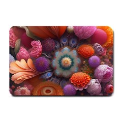 Flower Blossoms Petals Blooms Small Doormat by 99art