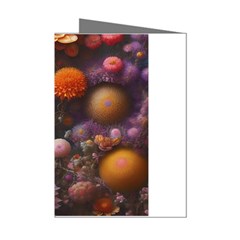 Flowers Petals Blossoms Art Flora Mini Greeting Cards (pkg Of 8) by 99art