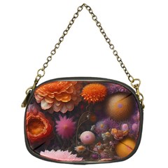 Flowers Petals Blossoms Art Flora Chain Purse (one Side) by 99art