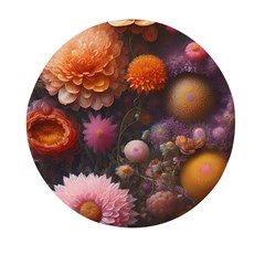 Flowers Petals Blossoms Art Flora Mini Round Pill Box (pack Of 3) by 99art