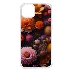 Flowers Petals Blossoms Art Flora Iphone 14 Plus Tpu Uv Print Case by 99art