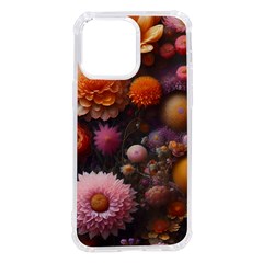 Flowers Petals Blossoms Art Flora Iphone 14 Pro Max Tpu Uv Print Case by 99art