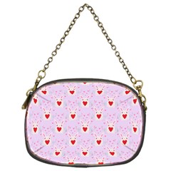 Easter Easter Bunny Hearts Seamless Tile Cute Chain Purse (two Sides)