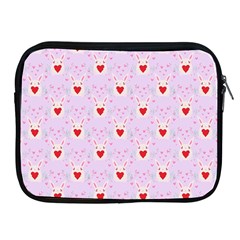 Easter Easter Bunny Hearts Seamless Tile Cute Apple Ipad 2/3/4 Zipper Cases